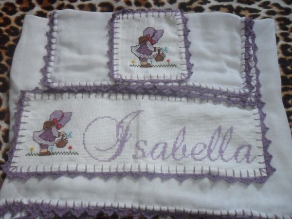 conjunto frlada menina lilás