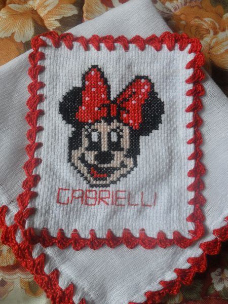 FRALDA DE BOCA MINIE VERMELHA